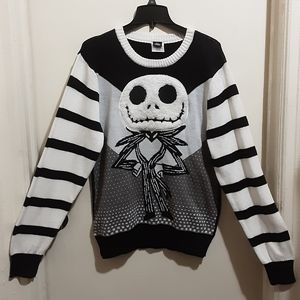 Black and White Striped Sweater